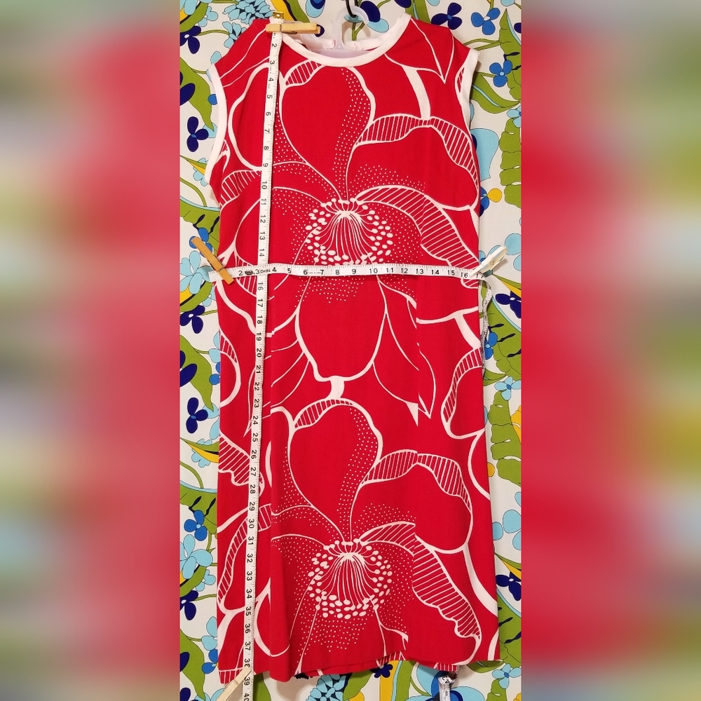 Mod '60s Hawaiian dress, short sleeved